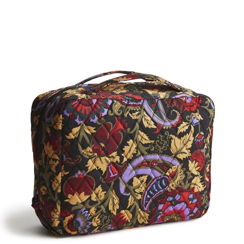 Vera Bradley Damen-Reise-Organizer aus hochwertiger Baumwolle zum Aufhängen, Midnight Garden Paisley, Einheitsgröße von Vera Bradley