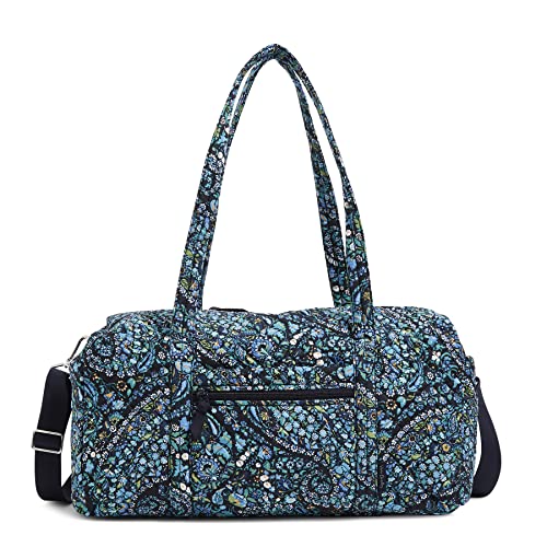 Vera Bradley Damen Reisetasche aus Baumwolle, mittelgroß, Dreamer Paisley – recycelte Baumwolle, Einheitsgröße von Vera Bradley