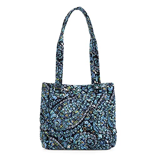 Vera Bradley Damen Schultertasche Mehreren Fächern Handtasche, Dreamer Paisley-Recycelte Baumwolle von Vera Bradley