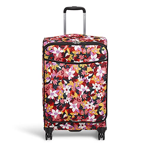 Vera Bradley Damen Softside Rollkoffer Gepäck, Rosa Blumenmuster, 27" Check In, Softside Rollkoffer Gepäck von Vera Bradley