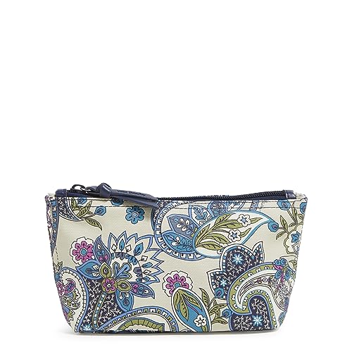 Vera Bradley Damen Täglich Kleine Tasche Make-up Organizer Tasche, Provence Paisley Berry Blue, Einheitsgröße von Vera Bradley