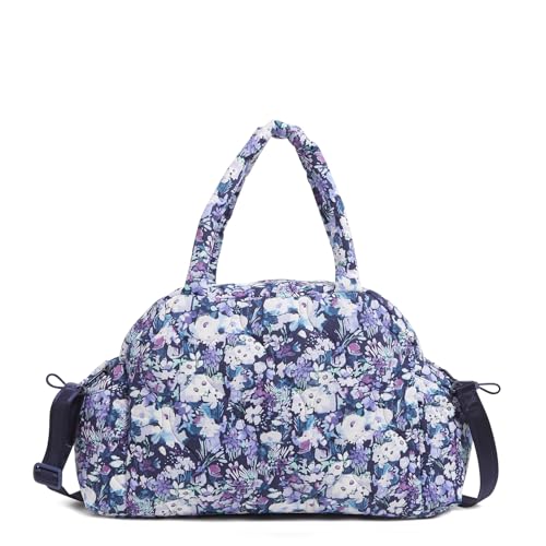 Vera Bradley Federleichte Reisetasche für Damen, Artist's Garden Purple, Einheitsgröße von Vera Bradley