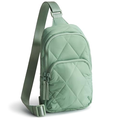 Vera Bradley Lorman Sling Rucksack, Federleicht Tragetasche, Berylgrün, Einheitsgröße von Vera Bradley