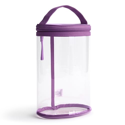 Vera Bradley Transparente Lotion-Tasche für Damen, Reisezubehör, Iris Orchid, Einheitsgröße von Vera Bradley