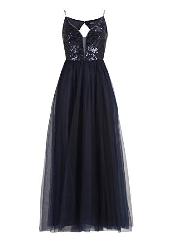 Vera Mont Damen 0105/4990 Partykleid, Blau (Night Sky 8541), (Herstellergröße: 44) von Vera Mont