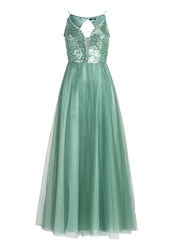 Vera Mont Damen 0105/4990 Partykleid, Grün (Mint Leaf Green 5331), (Herstellergröße: 38) von Vera Mont