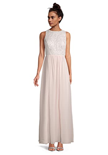 Vera Mont Damen 0107/4825 Partykleid, Rosa (Rosé/White 4814), (Herstellergröße: 36) von Vera Mont