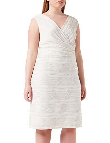 Vera Mont Damen 0192/4855 Kleid, Cream/Gold, 46 EU von Vera Mont