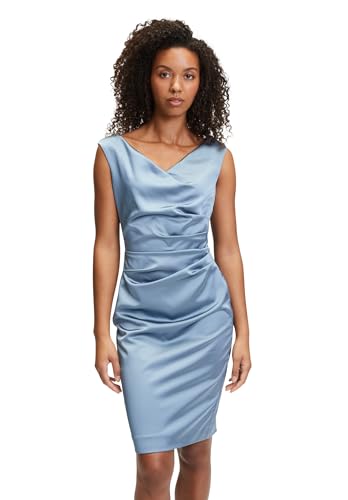 Vera Mont Vera Mont Damen 0058/4822 Kleid, Bluish Grey, 48 von Vera Mont