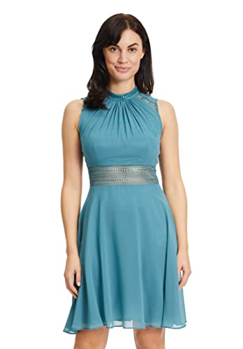 Vera Mont Vera Mont Damen 0131/4825 Kleid, Smoky Teal, 34 von Vera Mont