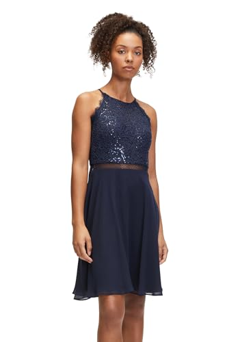 Vera Mont Damen Cocktailkleid mit Spitze Night Sky,44 von Vera Mont