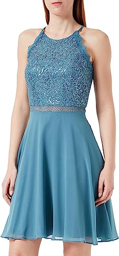 Vera Mont Vera Mont Damen 0181/4825 Kleid, Smoky Teal, 34 von Vera Mont