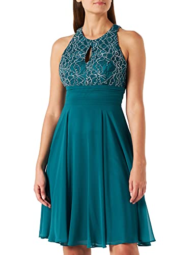 Vera Mont Vera Mont Damen 0223/4825 Kleid, Dark Emerald, 40 von Vera Mont Vera Mont