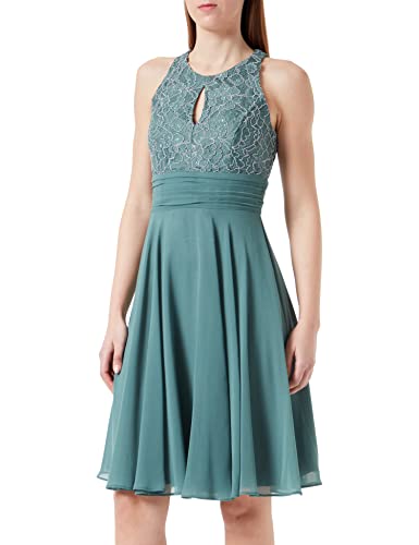 Vera Mont Damen 0223/4825 Kleid, Dunkler Wald, 40 von Vera Mont