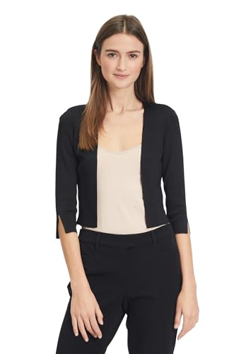 Vera Mont Damen Strickbolero Langarm Schwarz,M von Vera Mont