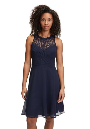 Vera Mont Damen Abendkleid mit Spitze Night Sky,46 von Vera Mont