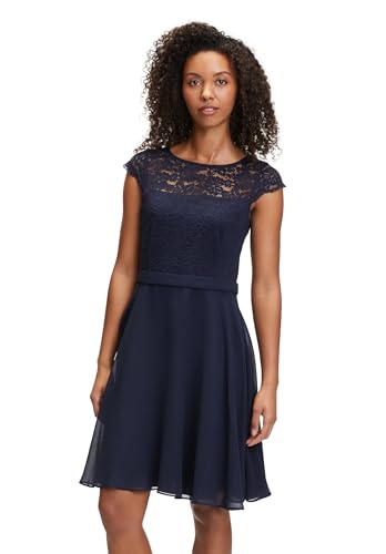 Vera Mont Damen Cocktailkleid mit Spitze Night Sky,32 von Vera Mont