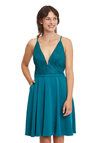 Vera Mont Vera Mont Damen 8605/4514 Kleid, Dark Emerald, 40 von Vera Mont Vera Mont