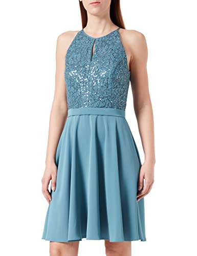 Vera Mont Vera Mont Damen 8637/4514 Kleid, Smoky Teal, 32 von Vera Mont