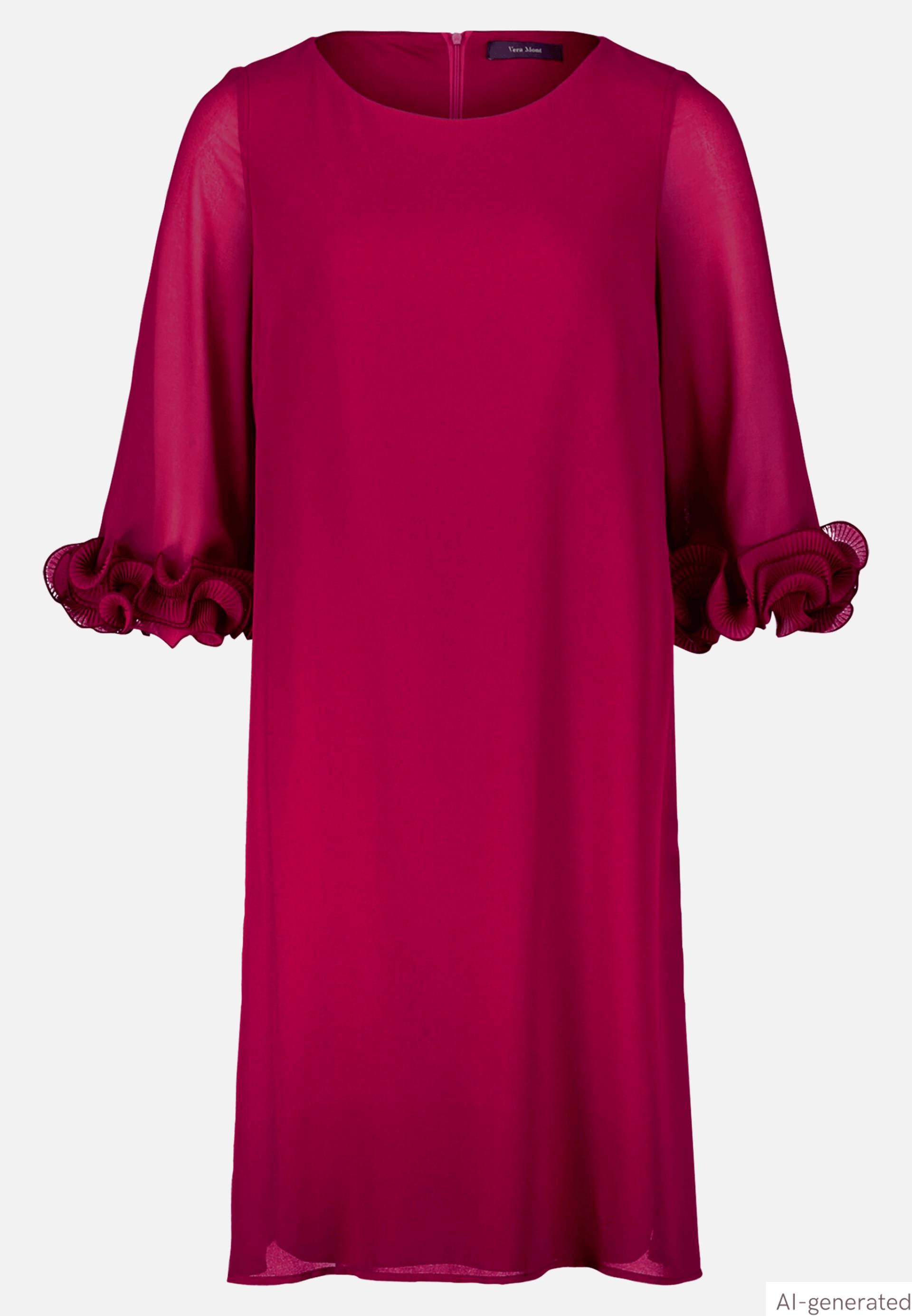 Cocktailkleid mit Rüschen von Vera Mont