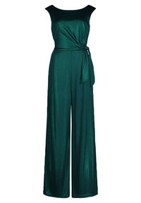 Damen Jumpsuit mit Bindegürtel von Vera Mont