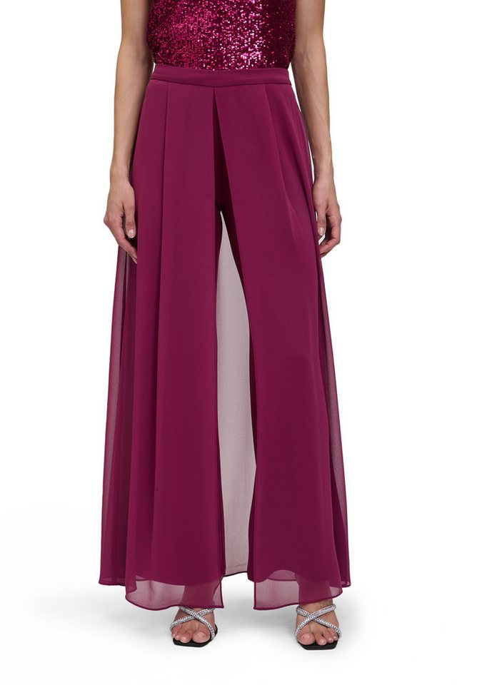 Vera Mont 2-in-1-Hose Vera Mont Damen Hosenrock mit weitem Bein Materialmix von Vera Mont