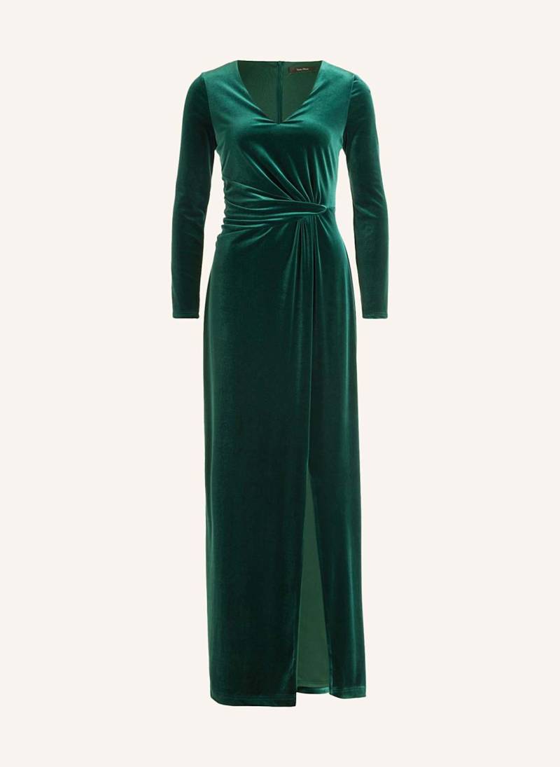 Vera Mont Abendkleid Aus Samt gruen von Vera Mont