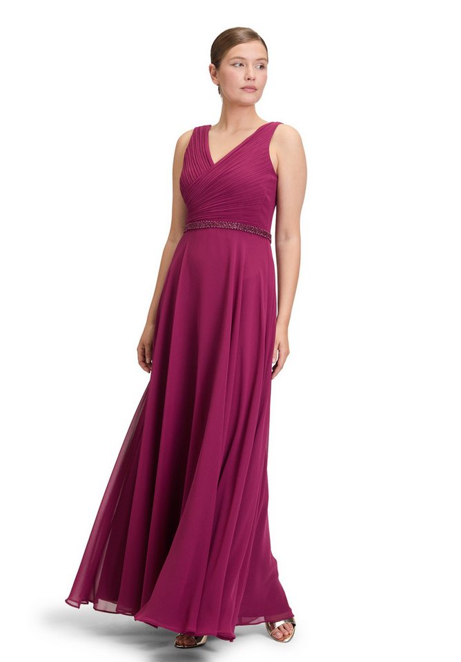 Vera Mont Abendkleid Damen Abendkleid mit Plissee Dekoelemente von Vera Mont