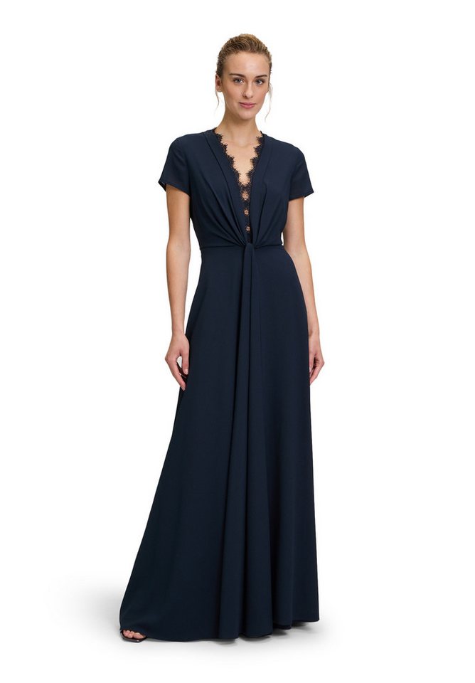 Vera Mont Abendkleid Damen Abendkleid mit Spitzeneinsatz Raffung von Vera Mont
