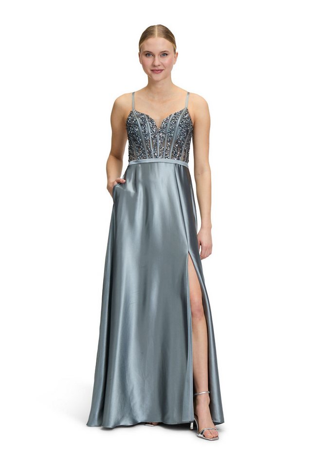 Vera Mont Abendkleid Damen mit Stickerei Glitzersteine von Vera Mont