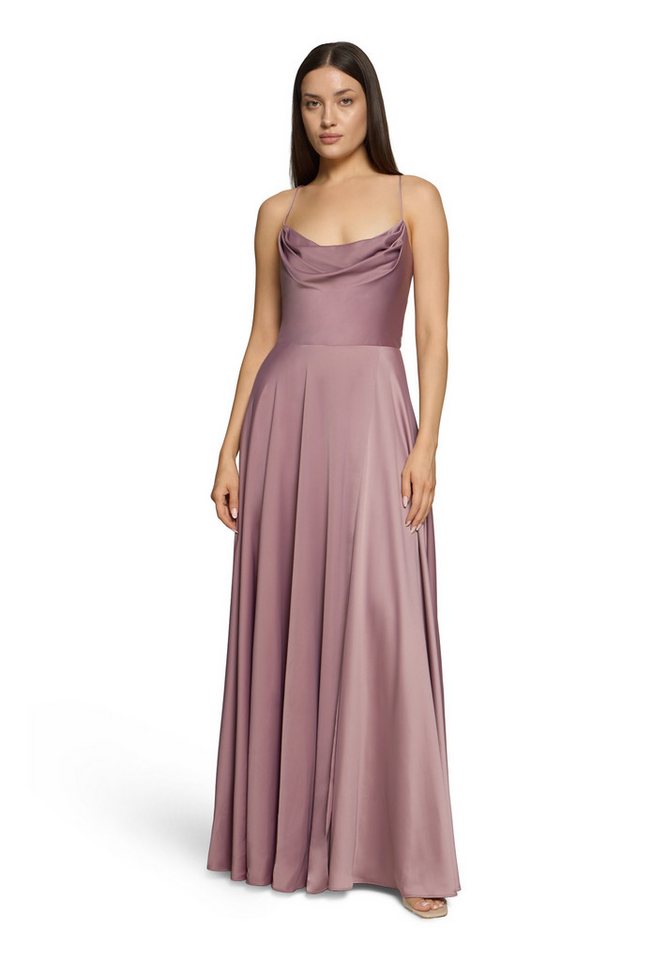 Vera Mont Abendkleid Damen Abendkleid mit Wasserfallausschnitt Material von Vera Mont