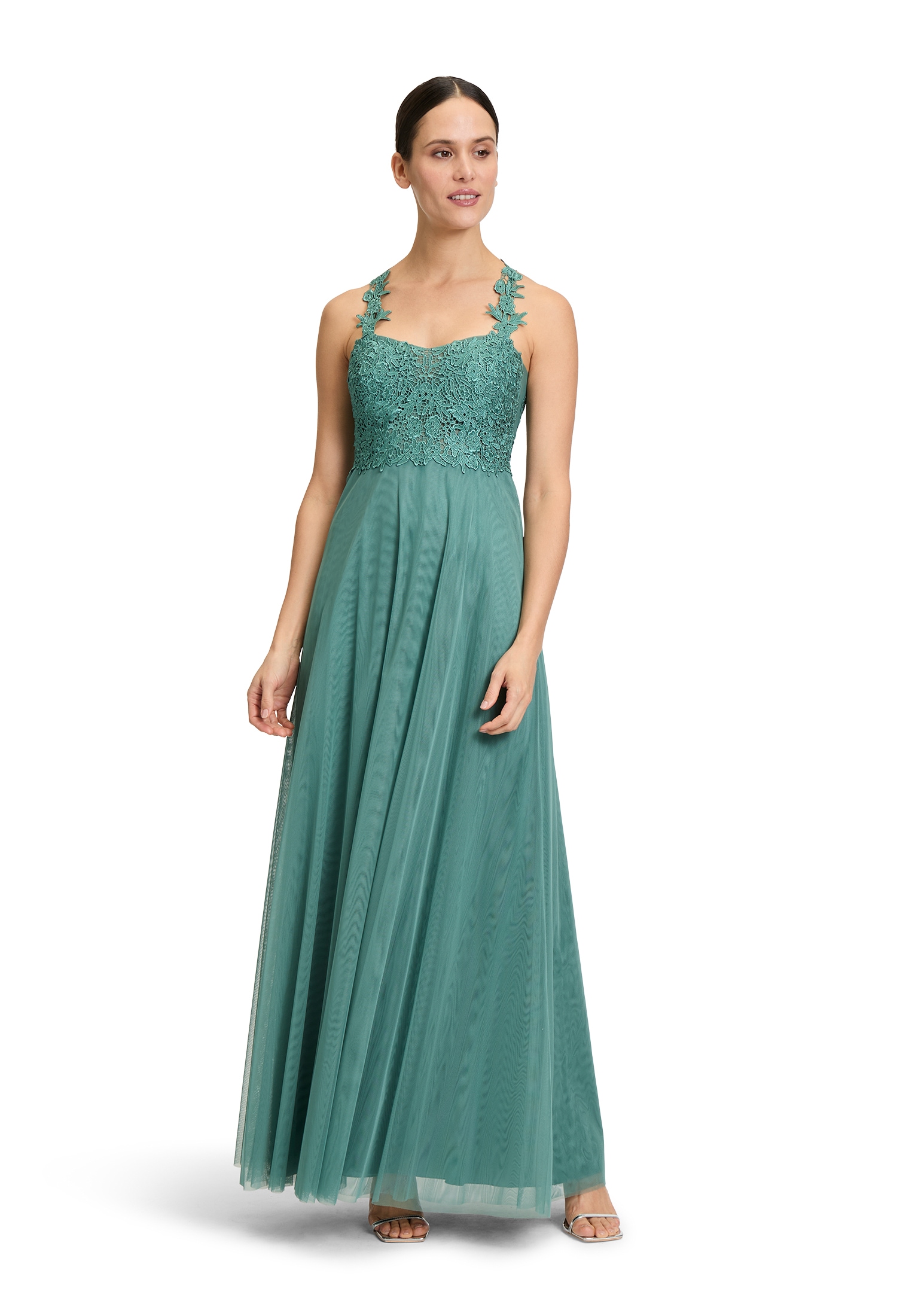 Vera Mont Abendkleid "Vera Mont Damen Abiballkleid mit Spitze", Rückenfrei von Vera Mont