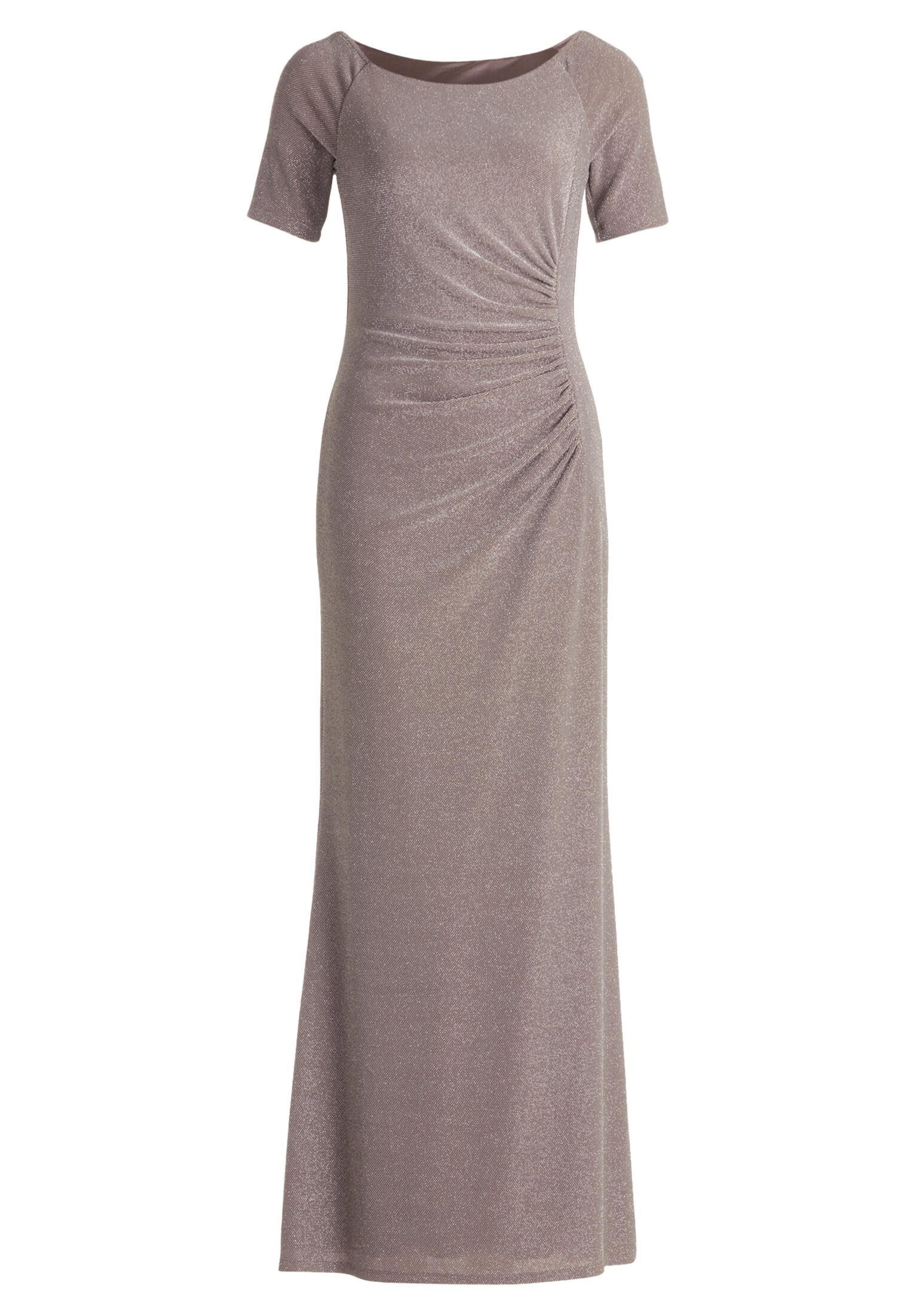 Vera Mont - Abendkleid taupe/silver - Gr. - 38 von Vera Mont