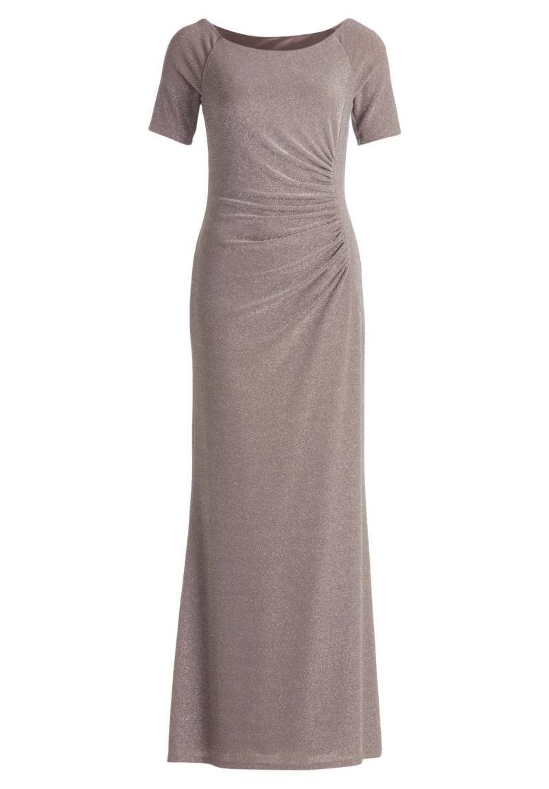Vera Mont - Abendkleid taupe/silver - Gr. - 38 von Vera Mont