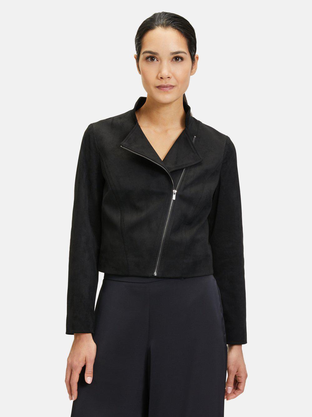 Vera Mont Bikerjacke Damen, schwarz von Vera Mont