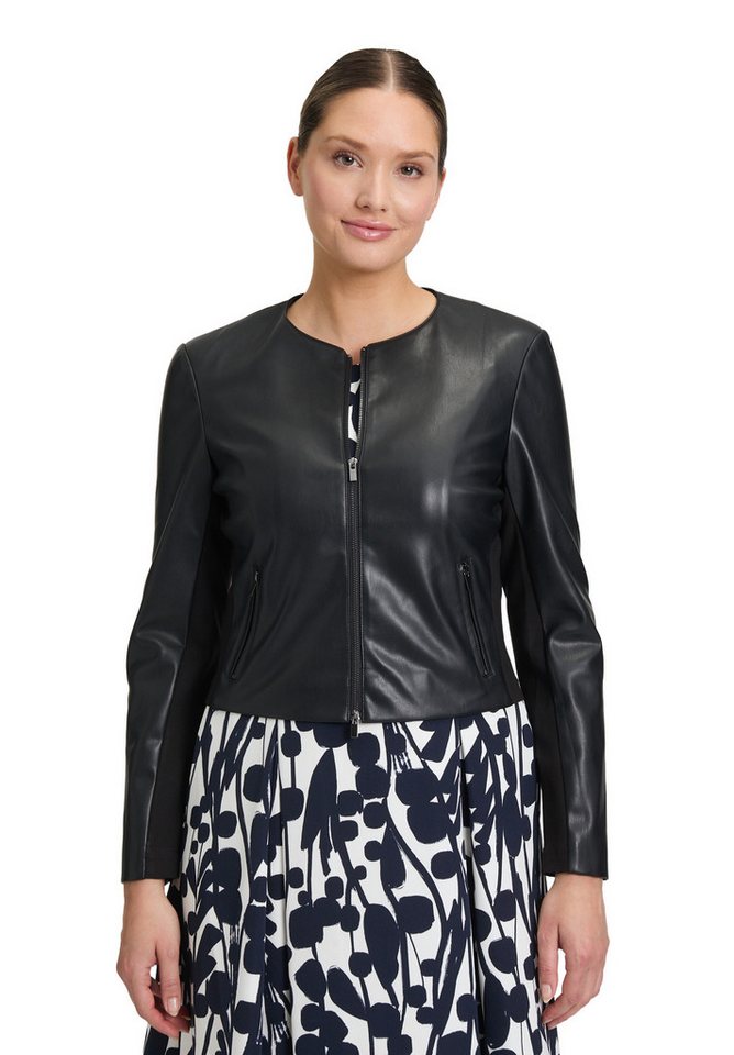 Vera Mont Canvasjacke Vera Mont Damen Blazer-Jacke mit Reißverschluss von Vera Mont