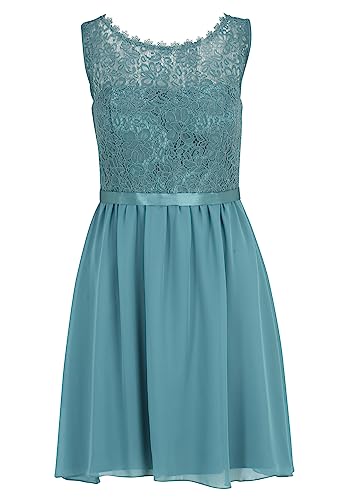 Vera Mont Damen Cocktailkleid mit Spitze Eucalyptus Green,36 von Vera Mont