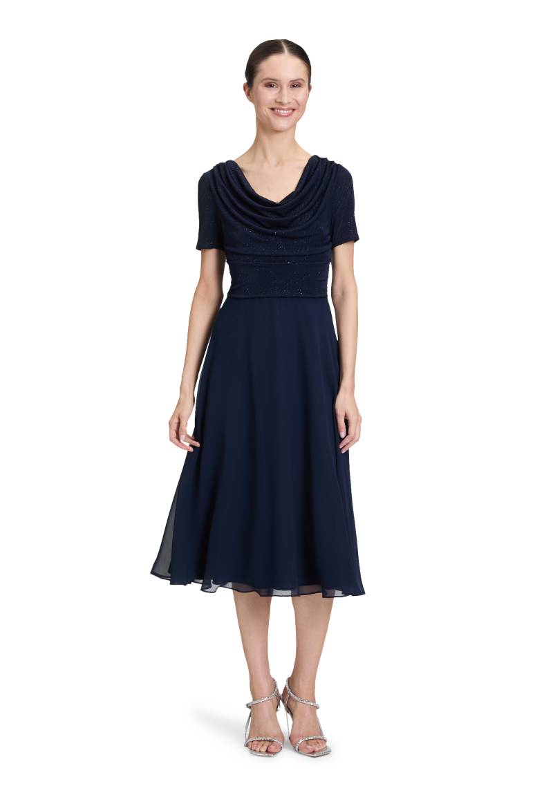 Vera Mont Cocktailkleid "Damen Cocktailkleid im Glitzer-Look" Ohne Tasche Materialmix von Vera Mont