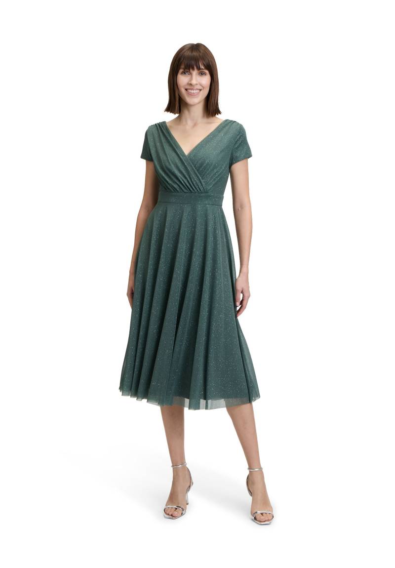 Vera Mont Cocktailkleid "Damen Cocktailkleid im Glitzer-Look" Ohne Tasche Stoff von Vera Mont