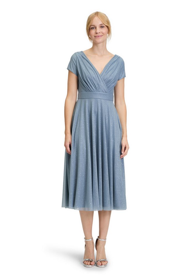 Vera Mont Cocktailkleid Damen Cocktailkleid im Glitzer-Look Material von Vera Mont