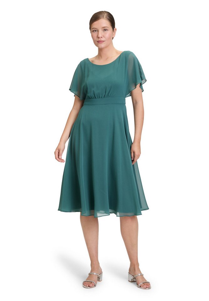Vera Mont Cocktailkleid Damen Cocktailkleid kurzarm Raffung von Vera Mont