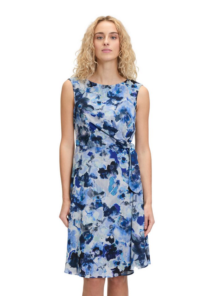 Vera Mont Cocktailkleid Damen Cocktailkleid mit Bindegürtel Druck von Vera Mont