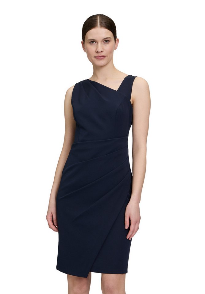 Vera Mont Cocktailkleid Damen Cocktailkleid ohne Arm Falten von Vera Mont