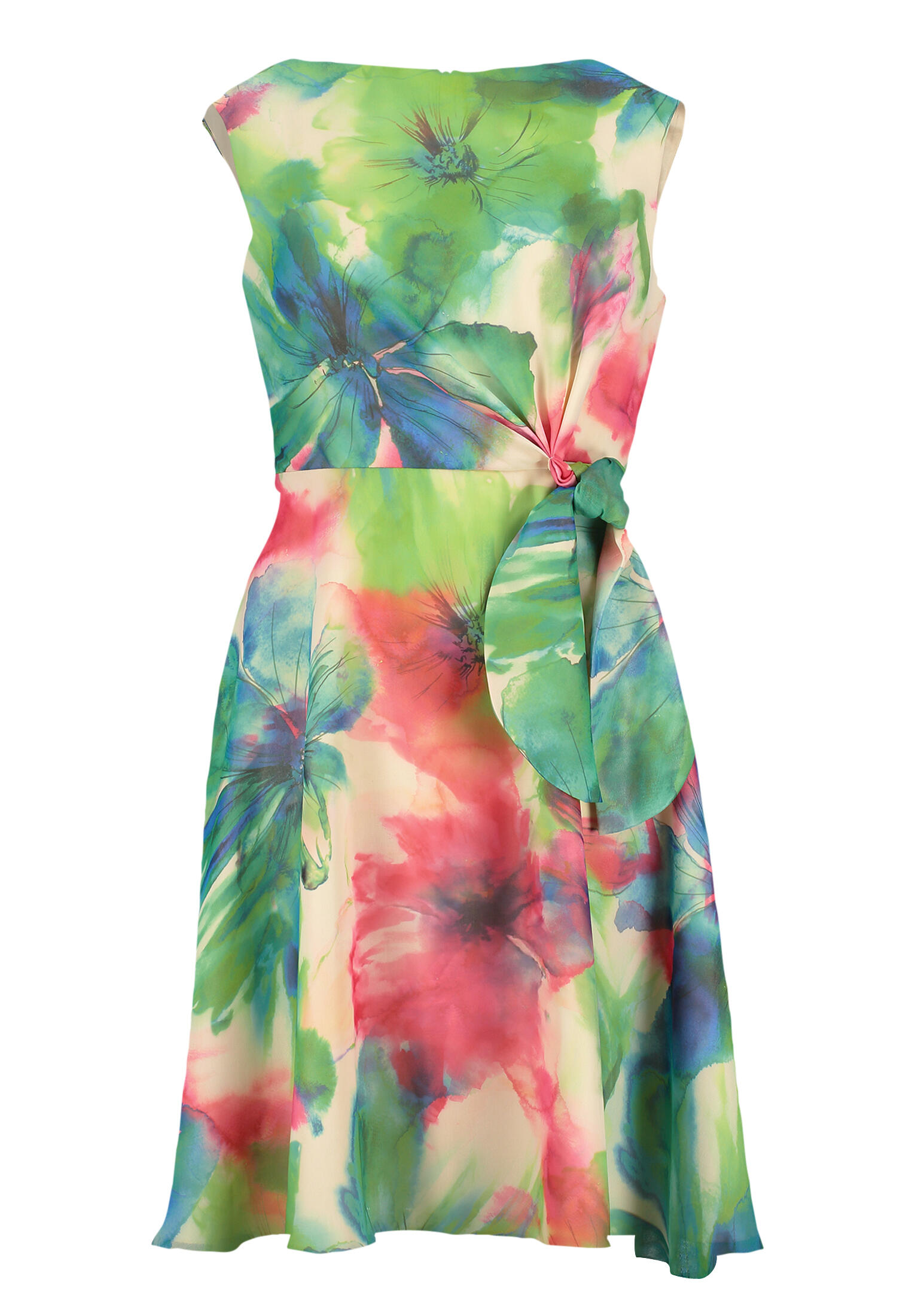 Vera Mont - Cocktailkleid dark green/pink - Gr. - 42 von Vera Mont