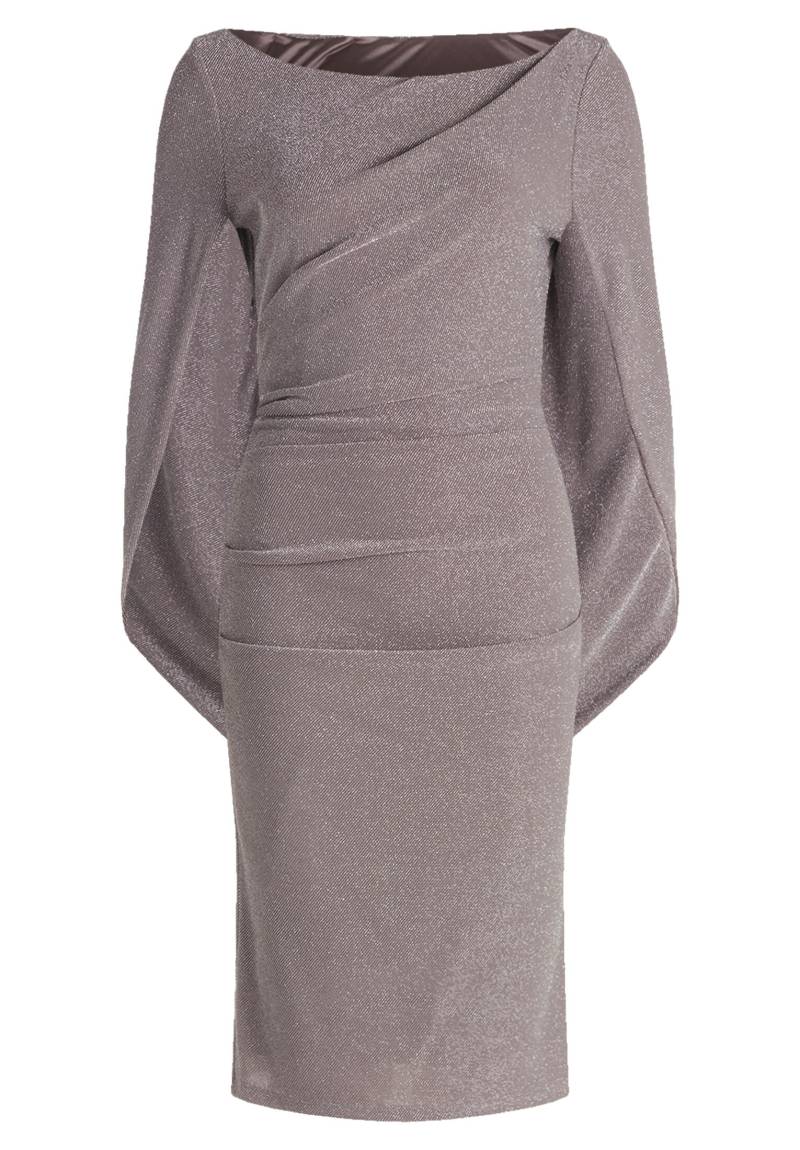 Vera Mont - Cocktailkleid taupe/silver - Gr. - 38 von Vera Mont