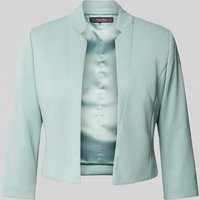 Vera Mont Cropped Blazer mit offener Vorderseite in Mint, Größe 48 von Vera Mont