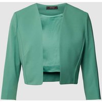 Vera Mont Cropped Cocktailjacke mit offener Vorderseite in Lind, Größe 36 von Vera Mont