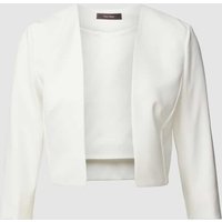 Vera Mont Cropped Cocktailjacke mit offener Vorderseite in Offwhite, Größe 44 von Vera Mont