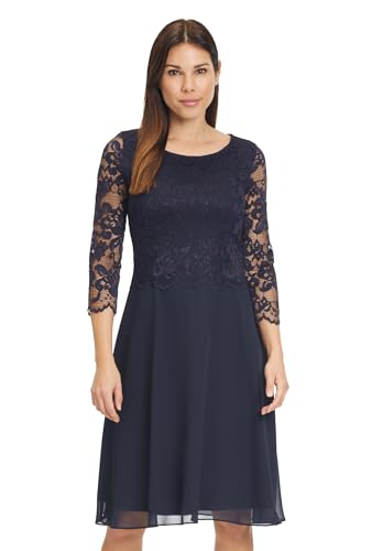 Vera Mont Damen 0057/4825 Kleid, Blau, 38 EU von Vera Mont