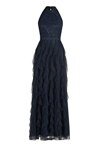 Vera Mont Damen 0106/4541 Partykleid, Blau (Night Sky 8541), (Herstellergröße: 32) von Vera Mont